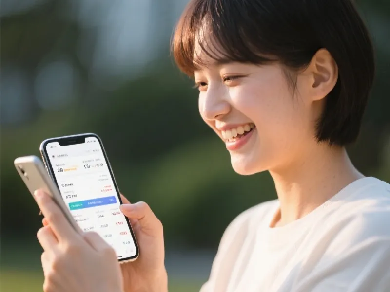 用户使用移动端查询结果