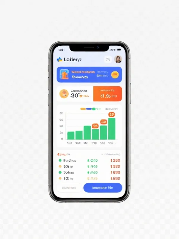 彩票官网 App 界面展示
